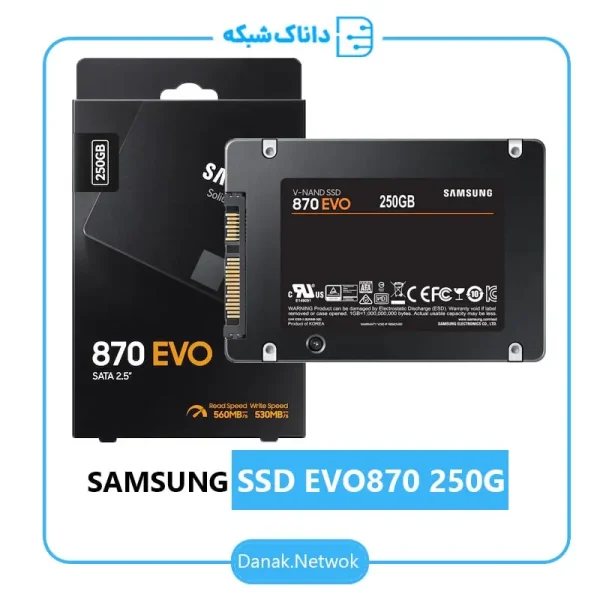 خرید هارد Samsung Evo 870 250G