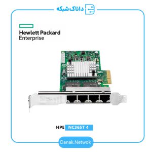 کارت شبکه سرور HPE NC365T 4-Port